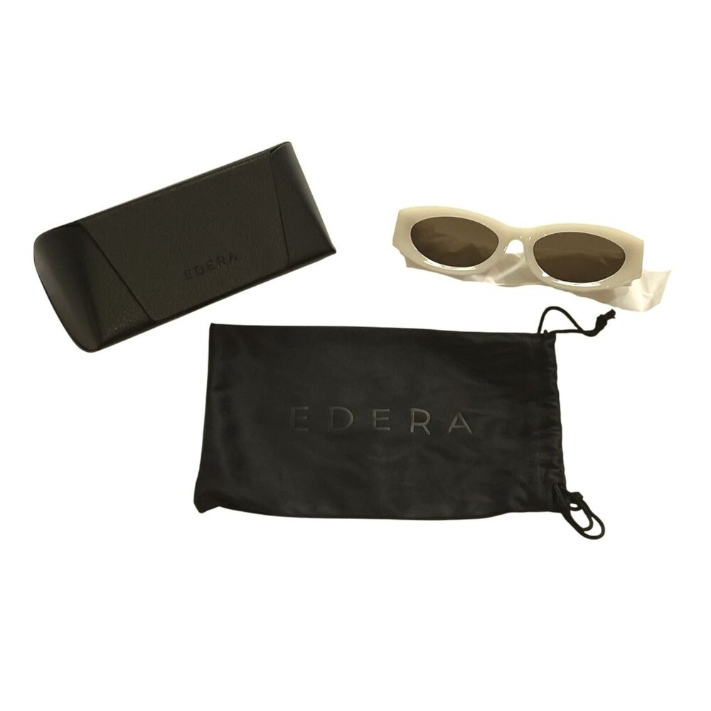 Edera Eyewear Margaux Sunglasses in Creamy Acetate